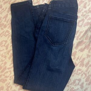 7 For All Mankind Dark Indigo Skinny Jeans